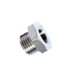 Parallel reducer nickel plated brass M/F 1/2 x 1/4